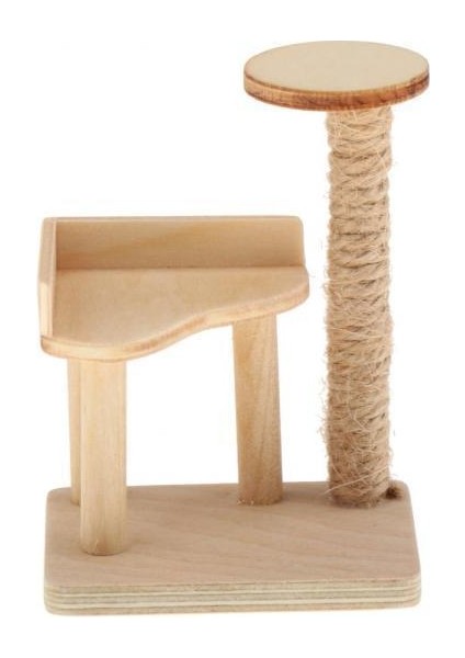 5x1/12 Dollhouse Mini Modern Kedi Ağacı Kule Minyatür Mobilya Model Dekor 5 Parça (Yurt Dışından)