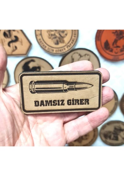 Damsız Girer - Deri Peç - Arma - Askeri Patch fiyatları