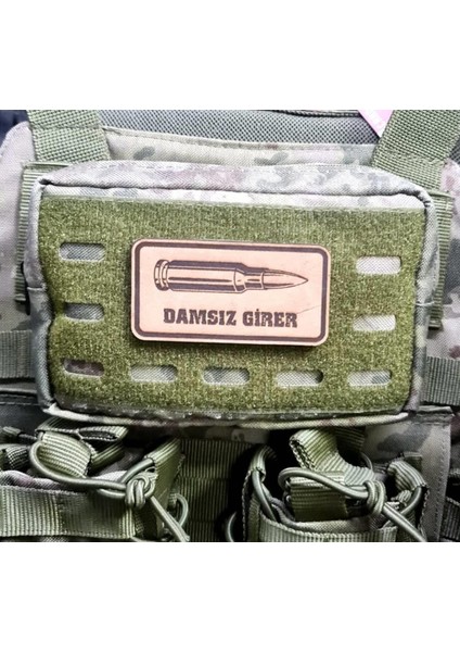 Damsız Girer - Deri Peç - Arma - Askeri Patch modelleri