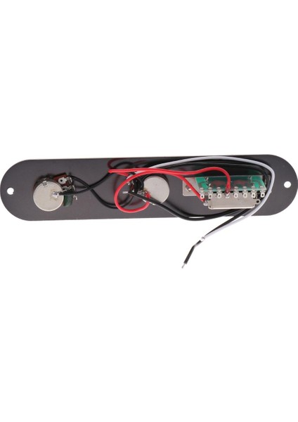 Ön Kablolu Kontrol Plakası 3 Yollu Anahtar Elektro Gitar Yedek Aksesuarı (Yurt Dışından)