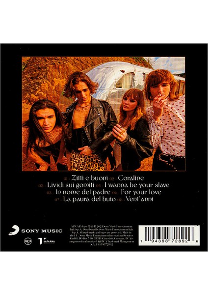 Maneskin – Teatro D'ıra - Vol.ı - CD