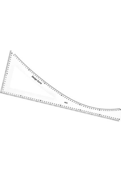 Fransız Eğrisi Cetvel Giyim Diy Dressmening Metrik Tasarım Eğrisi (Yurt Dışından)