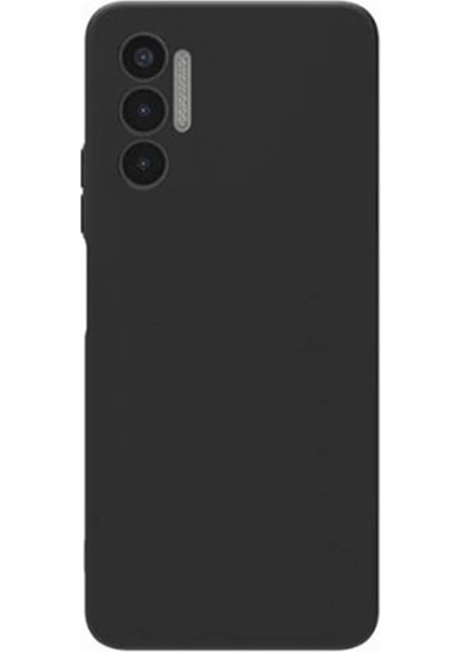 Tecno Pova 3 Kılıf Renkli Lüx Korumalı Premier Mat Silikon Siyah