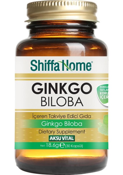 Aksu Vital Shiffa Home Ginkgo Biloba 30 Kapsül