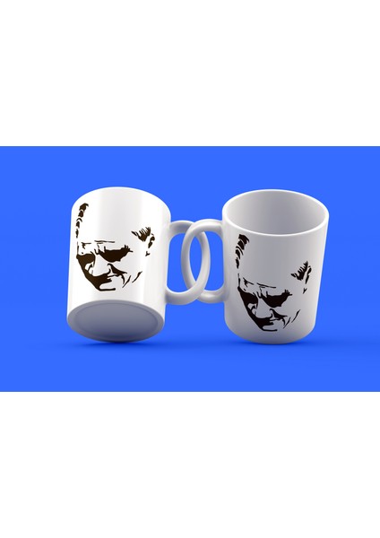 Atatürk Tasarımı Çay Kahve Kupası