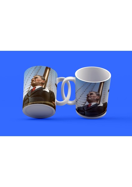 Atatürk Tasarımı Çay Kahve Kupası