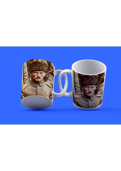 Atatürk Tasarımı Çay Kahve Kupası