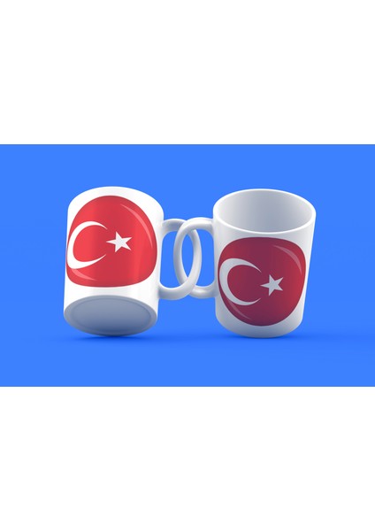 Atatürk Tasarımı Çay Kahve Kupası