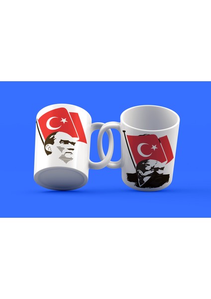 Atatürk Tasarımı Çay Kahve Kupası