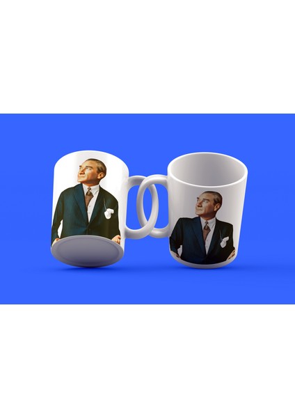 Atatürk Tasarımı Çay Kahve Kupası