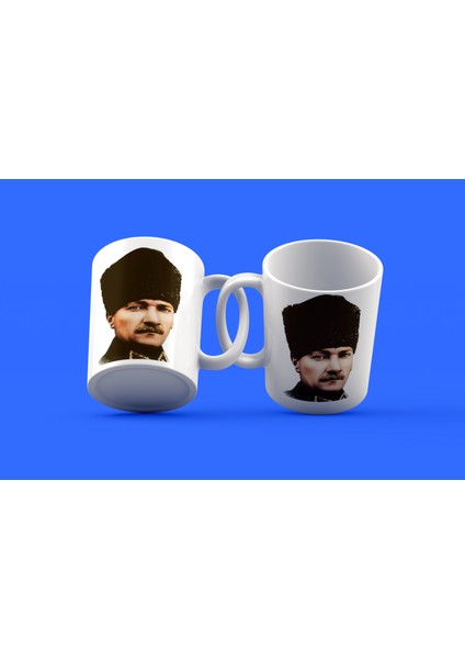 Atatürk Tasarımı Çay Kahve Kupası