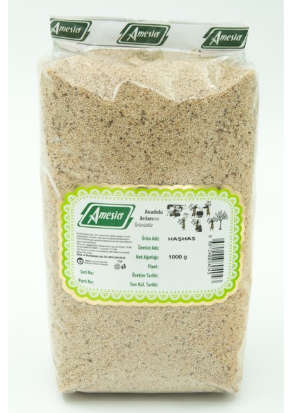 Dövülmemiş Haşhaş 1000 gr