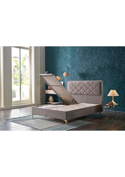 Petra Plus Baza 100X200 - Gri fiyatları