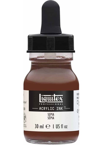 Professional Akrilik Mürekkep 30ML Sepia 609