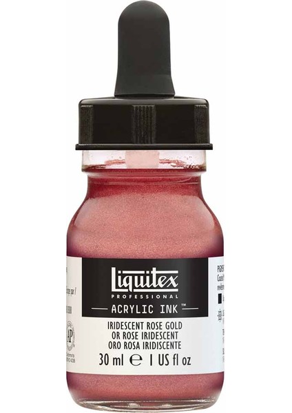 Professional Akrilik Mürekkep 30ML Iridescent Rose Gold 227