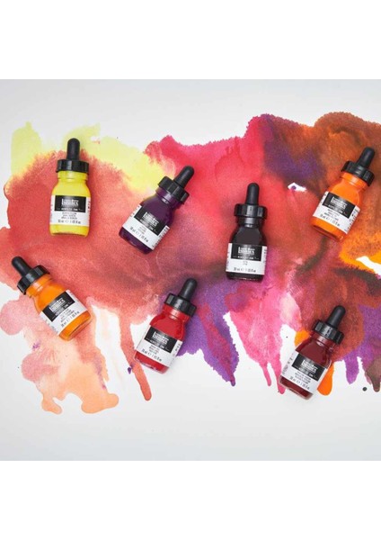 Professional Akrilik Mürekkep 30ML Fluorescent Blue 984 indirimleri