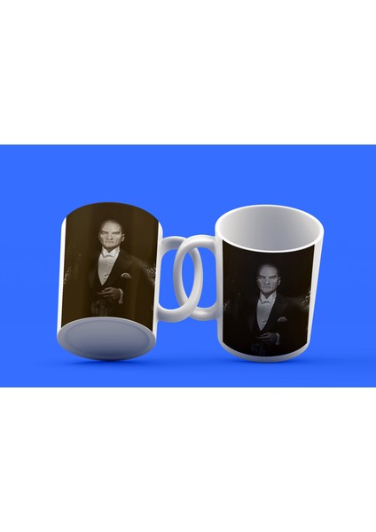 Atatürk Tasarımı Çay Kahve Kupası