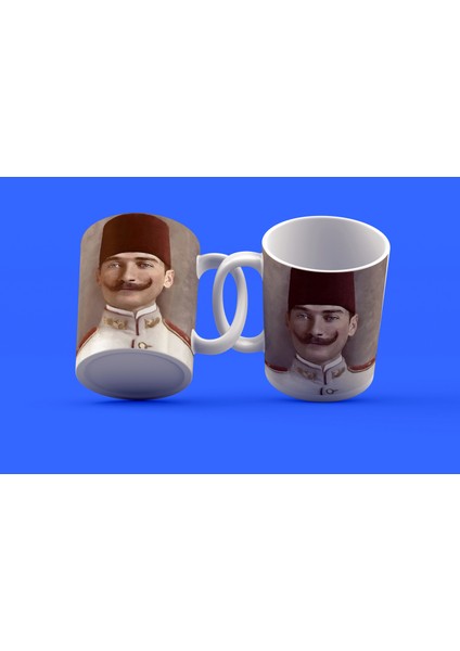 Atatürk Tasarımı Çay Kahve Kupası