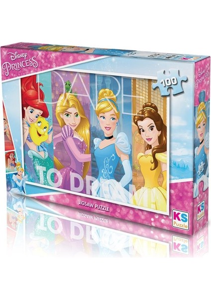 PR714 Ks Disney Princess / 100 Parça Puzzle