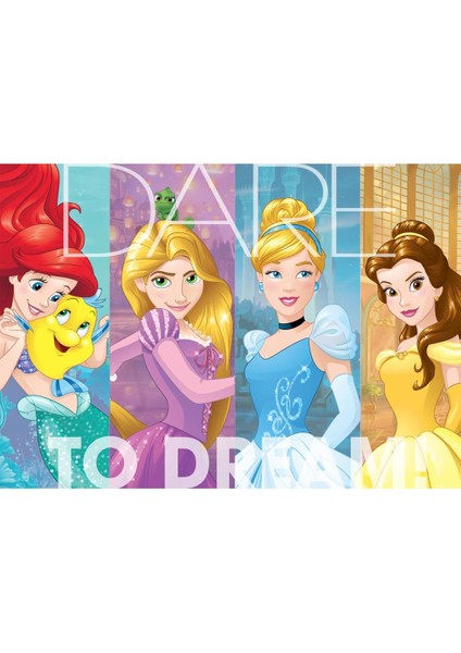 PR714 Ks Disney Princess / 100 Parça Puzzle