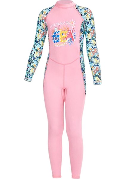 Wetsuits Tulum Hızlı Kurutma Dalış Elbise Islak Takım Pembe L (Yurt Dışından)