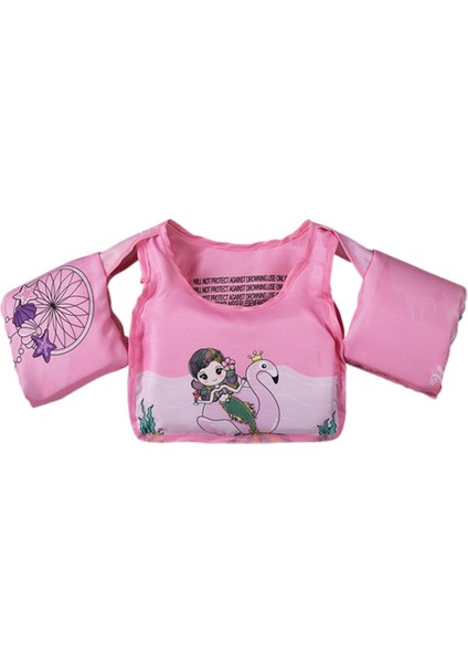 Çocuk Yüzmek Yelek Şamandıra Trainer Yüzer Havuz Kol Bandı Ceket Bebek Çocuk Flamingo Denizkızı Için (Yurt Dışından)