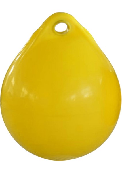 Pvc Tekne Çamurluk Topu Deniz Mooring Dock Tampon Yuvarlak Çapa Çapa Yat Sarı 30X35CM 2.8cm (Yurt Dışından)