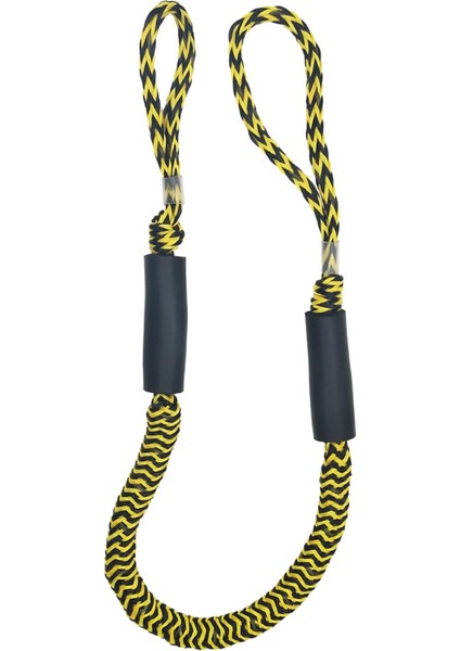 Tekne Bungee Dock Hat Çapa Halat Deniz Mooring Halat Döngü Sarı Siyah Dalga Ile Halat (Yurt Dışından) fırsatları