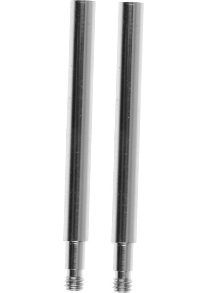 2 Adet Gümüş Bisiklet Tekerlek Alüminyum Alaşım Presta Vana Uzantıları Genişletici 60MM (Yurt Dışından)