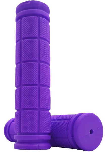 Kaymaz Bisiklet Gidon Kavrama Kauçuk Kolu Çubuğu Overgrip Kapak Mor (Yurt Dışından)