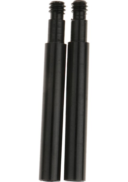 2 Adet Bisiklet Bisiklet Bisiklet Presta Vana Uzatma Genişletici 40MM Siyah (Yurt Dışından)