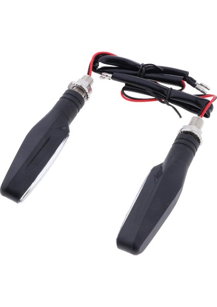 Yeni Su Geçirmez Motosiklet Dönüş Sinyali Akan Su Kuyruğu Işığı LED - Sarı (Yurt Dışından)