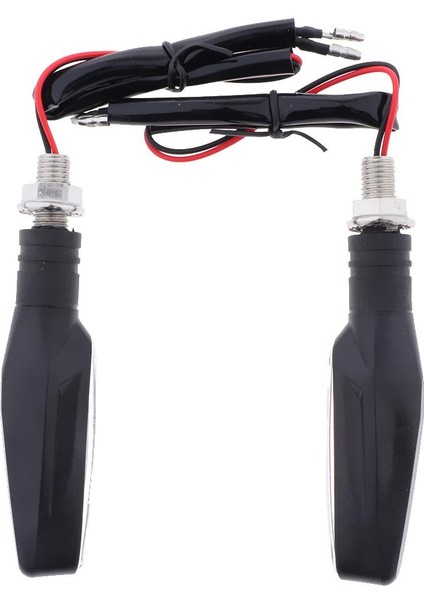 Yeni Su Geçirmez Motosiklet Dönüş Sinyali Akan Su Kuyruğu Işığı LED - Sarı (Yurt Dışından) fiyatları