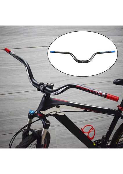 Strade Store Ekstra Uzun Aşağı Hill Bisiklet Bmx Gidon 720MM 780MM Mavi (Yurt Dışından)