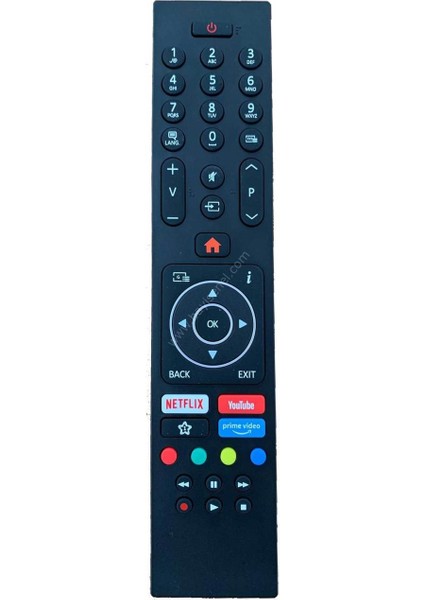 LCD Televizyon Kumandası Turn Vestel LCD Netflıx, Youtube, Prımevideo Tuşlu LCD Tv Kumandası SNL0595