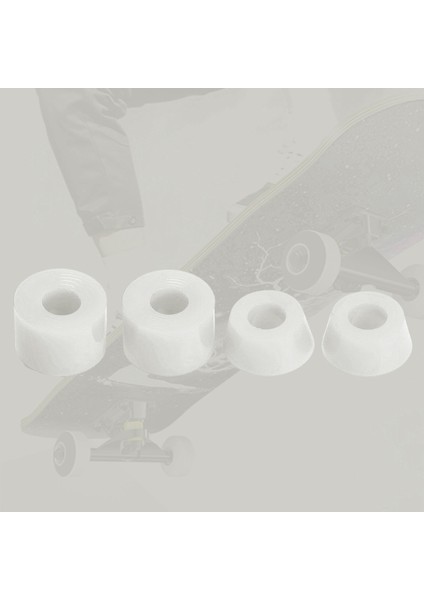 4x 92A Kaykay Kamyonu Burç Longboard Yedek Burçlar Beyaz (Yurt Dışından) indirimleri