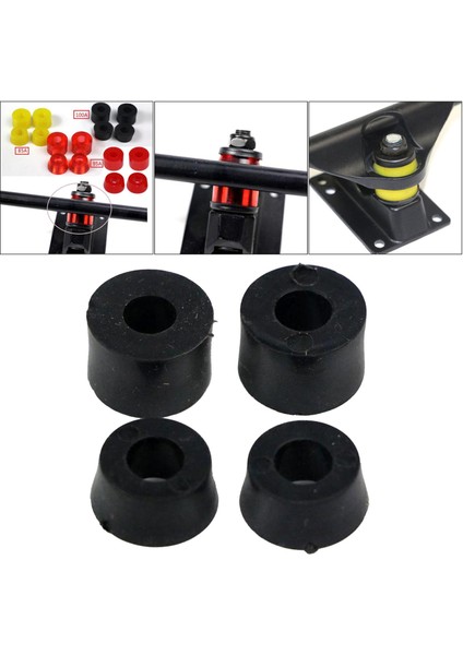 Kaykay Pu Longboard Kamyon Yedek Burçlar Balık Plakası Aksesuarları Siyah 100A (Yurt Dışından) modelleri