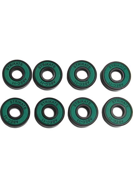 8 Adet Kaykay Rulmanlar 8mm Hassas Boyutu Abec-11 Longboard Yeşil Için (Yurt Dışından) fiyatları