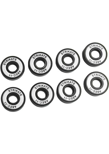 8 Adet Kaykay Rulmanlar 8mm Hassas Boyutu Abec-11 Longboard Beyaz Için (Yurt Dışından)