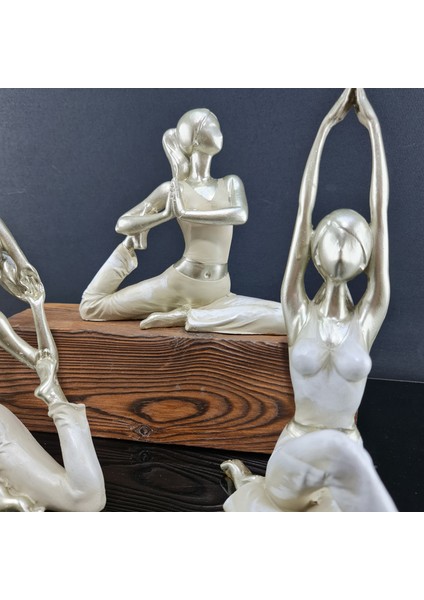 Tev-3lü Yogacı Kızlar Gümüş