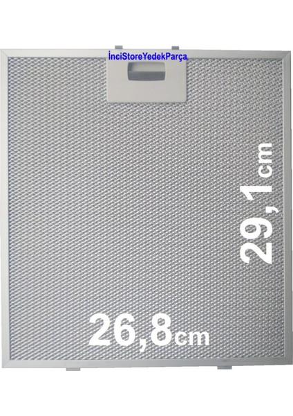 Davlumbaz Aspiratör Filtresi YT142.3262.02