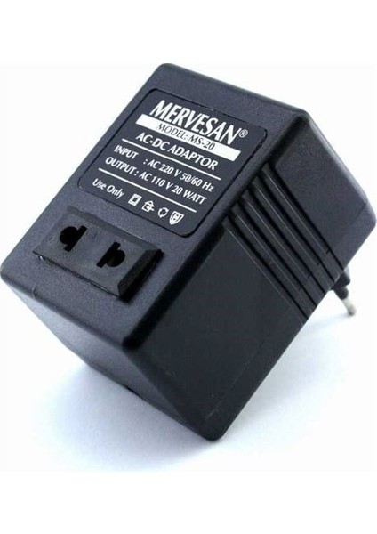 Ms-20 220V - 110V Dönüştürücü 220V - 110V Ac/ac Dönüştürücü