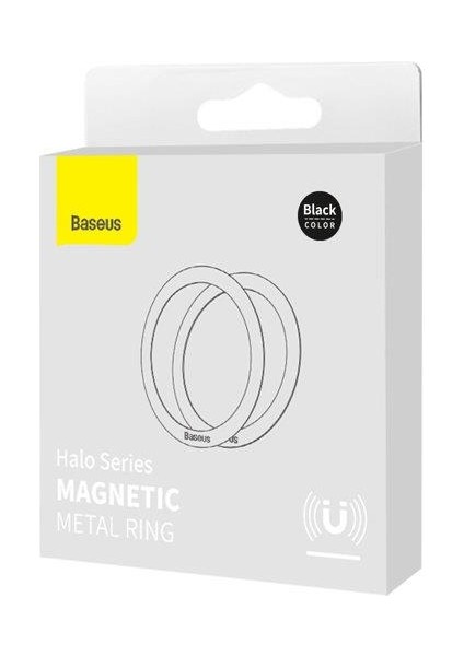 Halo Serisi 2 Adet/paket Manyetik Metal Halka Ultra Ince Yapışkanlı Telefon Tutucu Plaka indirimleri