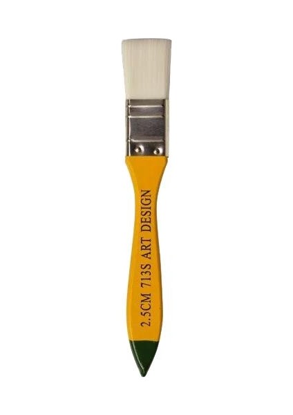 Turnet Fırçası Boyama Fırçası 713S 2.5 cm