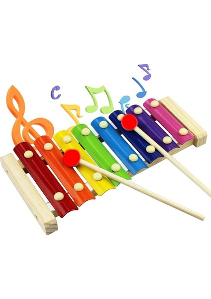 RİTİM SETİ - 5 - ORFF SET - TEF, KSİLOFON, MARAKAS, EL ZİLİ