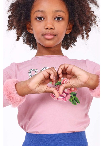 Kız Çocuk Uzun Kollu Tshirt Pembe fiyatları