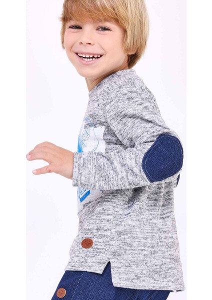 Erkek Çocuk Uzun Kollu Tshirt Gri fiyatları