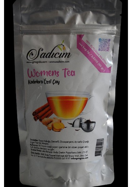 Women's Tea Kadınlara Özel Çay Süzen Poşet 80 gr modelleri