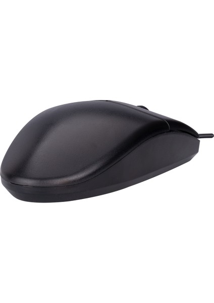 SM-601 USB Siyah Süper Optik Mouse + Logitech Mouse Pad ( 5 Milyon Tıklama Ömürlü )