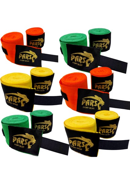 Boks Kick Boks Muay Thai El Bandajı 3,5 Metre Elastik Çift